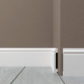 Напольный плинтус 80х13 мм Де-Багет XPS POLYMER Н 80 белый 2 м Напольный плинтус 80х13 мм Де-Багет XPS POLYMER Н 80 белый 2 м