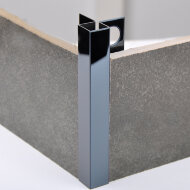 Фигурный профиль из нержавеющей стали SB020-12H SG Серебро глянец 2,7 м Фигурный профиль из нержавеющей стали SB020-12H SG Серебро глянец 2,7 м