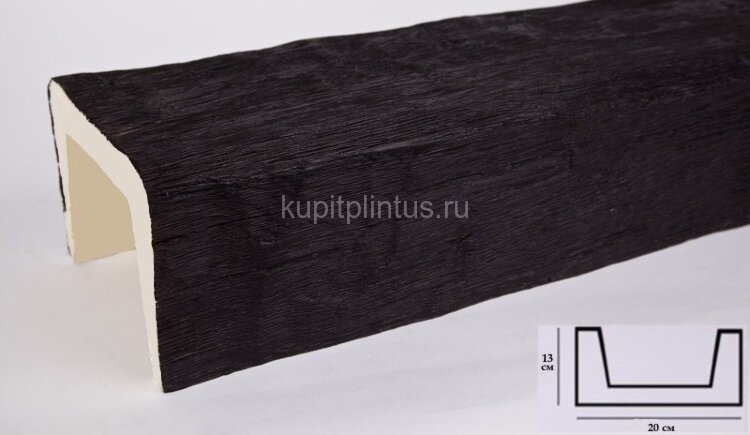 Заказать Балка из полиуретана 13х20 см Уникс Классика Б3 Венге 3 м Заказать Балка из полиуретана 13х20 см Уникс Классика Б3 Венге 3 м
