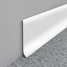 Напольный плинтус алюминиевый ПТ-79/15 алюминий белый 3 м