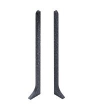 Комплект заглушек (левая правая) к плинтусу 80 мм NEEXY AKBD80-LE-RE-SA муар антрацит Комплект заглушек (левая правая) к плинтусу 80 мм NEEXY AKBD80-LE-RE-SA муар антрацит