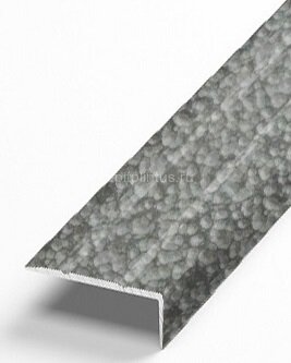 Заказать Угловой порог из алюминия Д3 КР Серый мрамор (порошковая эмаль) 2,7 м Заказать Угловой порог из алюминия Д3 КР Серый мрамор (порошковая эмаль) 2,7 м