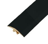 Порог гибкий ПВХ Т-образный Cezar Flex Line 90 Черный 12 м