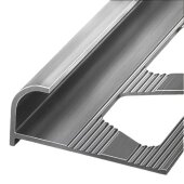 Профиль алюминиевый С-образный ПО-10 шлифованный 2,7 м