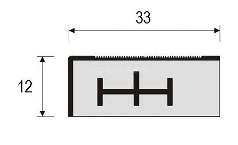 Заказать Заглушки к профилю MP52 коричневые Заказать Заглушки к профилю MP52 коричневые