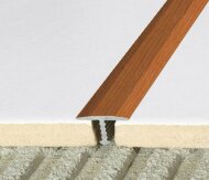 Т-образный профиль алюминиевый 26 мм Effector A56 22 Вишня 2,5 м