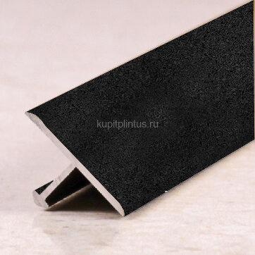 Заказать Алюминиевый Т-профиль 13 мм ПТ-13 Черный муар 2,7 м Заказать Алюминиевый Т-профиль 13 мм ПТ-13 Черный муар 2,7 м