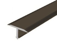 Профиль Т-образный 18 мм алюминий (плоский) PV36-06 бронза матовая 2,7 м Профиль Т-образный 18 мм алюминий (плоский) PV36-06 бронза матовая 2,7 м