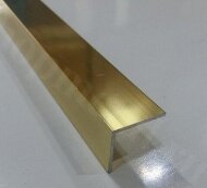 Алюминиевый уголок 10х10 мм ПБ10х10 золото 3 м Алюминиевый уголок 10х10 мм ПБ10х10 золото 3 м