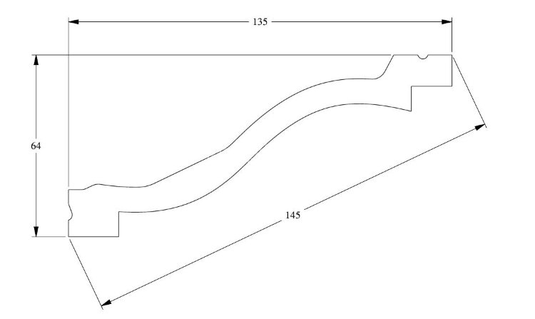 Заказать Карниз гибкий Orac Decor Purotouch Flex C331F 2 м 