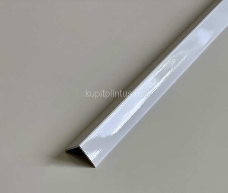 Заказать Пластиковый уголок 30х30 мм Идеал Deconika Д-У30 001-0 белый глянцевый 2.7 м 