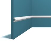 Молдинг Перфект Плюс P134-2800 белый ударопрочный полимер 25х14х2800 мм Молдинг Перфект Плюс P134-2800 белый ударопрочный полимер 25х14х2800 мм