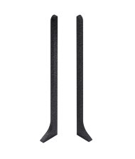 Комплект заглушек (левая правая) к плинтусу 80 мм NEEXY AKBD80-LE-RE-SBL муар черный Комплект заглушек (левая правая) к плинтусу 80 мм NEEXY AKBD80-LE-RE-SBL муар черный