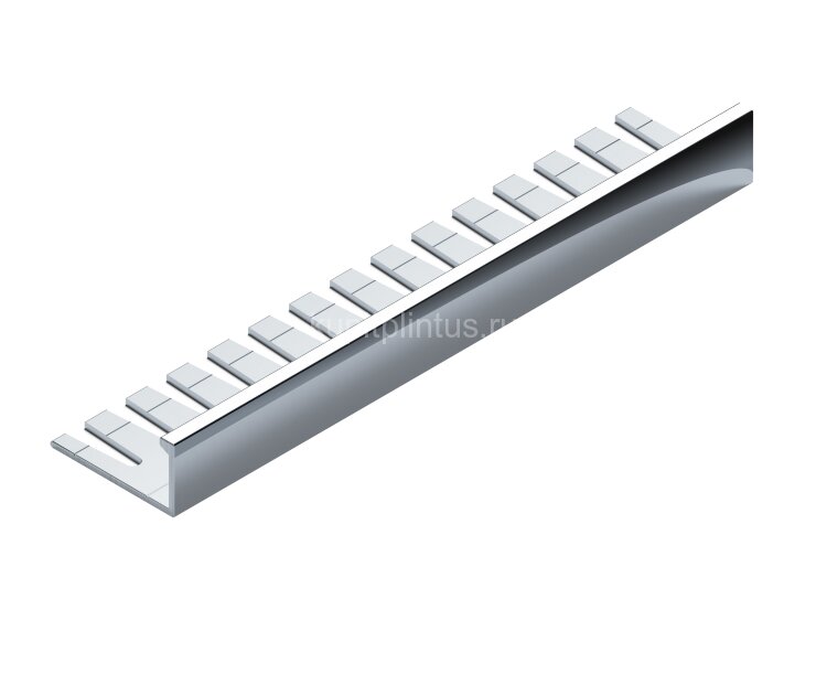 Заказать Профиль L-образный алюминиевый гибкий 10 мм  NEEXY PV05-03 BS серебро блестящее 2.7 м 