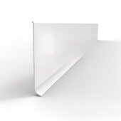 Алюминиевый напольный плинтус 100 мм Мега-Трейд ЛП-100 0035 белый муар RAL 9016 3 м Алюминиевый напольный плинтус 100 мм Мега-Трейд ЛП-100 0035 белый муар RAL 9016 3 м