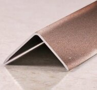 Алюминиевый уголок 30х30 мм PV65-14 розовый матовый 2,7 м Алюминиевый уголок 30х30 мм PV65-14 розовый матовый 2,7 м