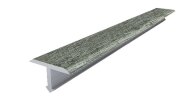 Алюминиевый Т-профиль 33 мм MP 84 47-Дуб графитовый 2,7 м Алюминиевый Т-профиль 33 мм MP 84 47-Дуб графитовый 2,7 м