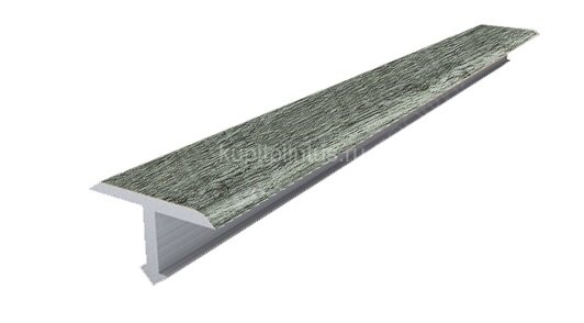 Заказать Алюминиевый Т-профиль 33 мм MP 84 47-Дуб графитовый 2,7 м Заказать Алюминиевый Т-профиль 33 мм MP 84 47-Дуб графитовый 2,7 м