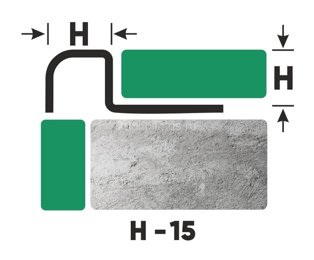 Заказать П-образный профиль из нержавеющей стали закладной 15х15 мм FUR 15 P полированная сталь 2,7 м Заказать П-образный профиль из нержавеющей стали закладной 15х15 мм FUR 15 P полированная сталь 2,7 м