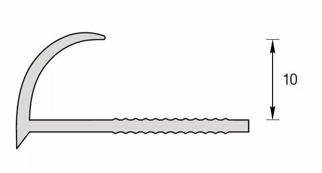 Заказать Уголок внешний для плитки IDEAL Нп10 001 Белый 2,5 м 