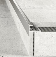 C-профиль окантовочный прямой 10 мм Effector A 85.01 серебро 2,5 м