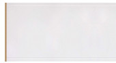 Цветная декоративная панель Decomaster B30-115 Белый 300х9х2400 мм