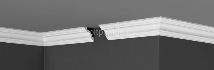 Заказать Потолочный плинтус 50х50 мм Де-Багет LIGHT А 50 белый 2 м Заказать Потолочный плинтус 50х50 мм Де-Багет LIGHT А 50 белый 2 м