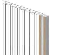 Финишный молдинг 11х24 мм HiWood LF129B BR417N под дерево 2,7 м Финишный молдинг 11х24 мм HiWood LF129B BR417N под дерево 2,7 м