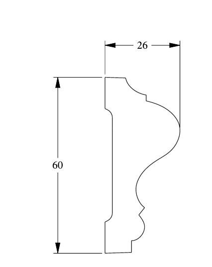 Заказать Молдинг Orac Decor Purotouch P8020 2 м Заказать Молдинг Orac Decor Purotouch P8020 2 м