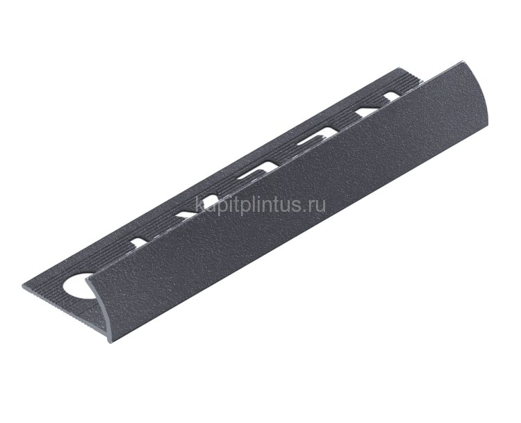 Заказать С-профиль для плитки внешний 12 мм NEEXY PV18-44 SA муар антрацит 2.7 м 