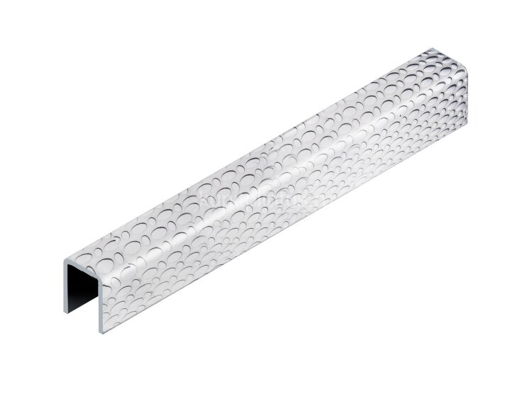 Заказать П-профиль 10х10х10 мм из нержавеющей стали NEEXY PVS97-12 EMG тисненый серый 2.7м 