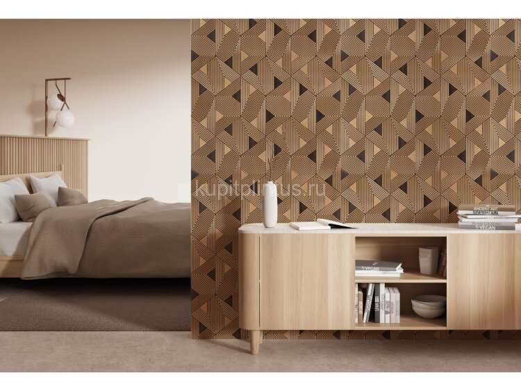 Заказать Декоративная панель 3D HiWood Maximum DM629 BR55 с геометрическим узором 600х4 мм 3м Заказать Декоративная панель 3D HiWood Maximum DM629 BR55 с геометрическим узором 600х4 мм 3м