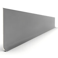 Алюминиевый напольный плинтус 100 мм Мега-Трейд ЛП-100 0035 серый RAL 9006 3 м Алюминиевый напольный плинтус 100 мм Мега-Трейд ЛП-100 0035 серый RAL 9006 3 м