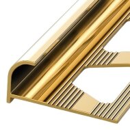 Уголок внешний для плитки (раскладка) ПО-10,5 золото глянец 2,7 м Уголок внешний для плитки (раскладка) ПО-10,5 золото глянец 2,7 м