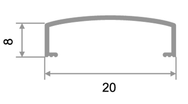Заказать Профиль П-образный из алюминия П-20 серебро матовое 2,7 м Заказать Профиль П-образный из алюминия П-20 серебро матовое 2,7 м
