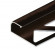 Заказать Алюминиевый C-профиль окантовочный для плитки 10 мм PV14-11 коричневый блестящий 2,7 м 