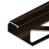 Заказать Алюминиевый C-профиль окантовочный для плитки 10 мм PV14-11 коричневый блестящий 2,7 м Заказать Алюминиевый C-профиль окантовочный для плитки 10 мм PV14-11 коричневый блестящий 2,7 м