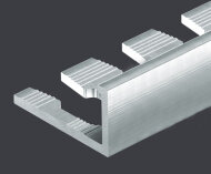 Гибкий L-профиль алюминиевый 10 мм PV05-00 натуральный 2,7 м Гибкий L-профиль алюминиевый 10 мм PV05-00 натуральный 2,7 м