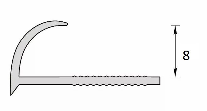 Заказать Уголок внешний для плитки IDEAL Нп8 001 Белый 2,5 м 