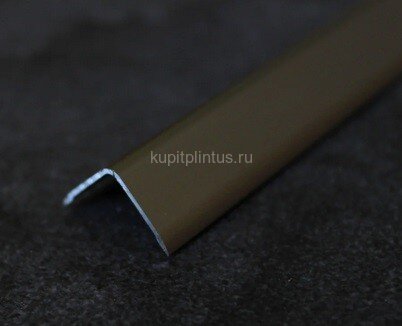 Заказать Алюминиевый уголок 20х20 мм ПН20х20 наружний шампань матовая 2,7 м Заказать Алюминиевый уголок 20х20 мм ПН20х20 наружний шампань матовая 2,7 м