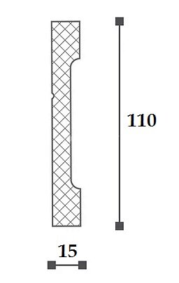 Заказать Плинтус для пола NMC Floorstyl Essenza FD2 110х15 2 м Заказать Плинтус для пола NMC Floorstyl Essenza FD2 110х15 2 м