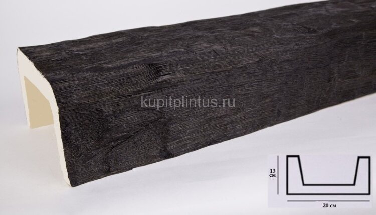 Заказать Балка из полиуретана 13х20 см Уникс Классика Б3 Темная олива 3 м 