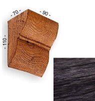 Консоль для балок 110х70х90 мм Уникс Классика К1 Темная олива Консоль для балок 110х70х90 мм Уникс Классика К1 Темная олива