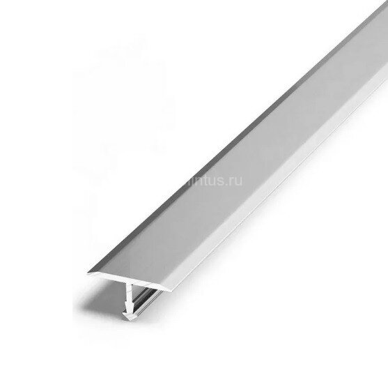 Заказать Алюминиевый Т-профиль 26 мм Евротрим Т-26 7334.01 серебро 3 м 
