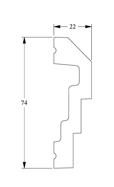 Заказать Молдинг гибкий Orac Decor Purotouch Flex P7070F 2 м Заказать Молдинг гибкий Orac Decor Purotouch Flex P7070F 2 м