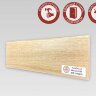 Напольный плинтус МДФ Teckwood цветной 80х10 Дуб Сондерс 2.15 м
