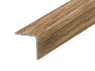 Уголок 30х30 мм алюминиевый КД Дуб золотой (декорированный) 2,7 м