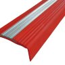 Заказать Профиль угловой противоскользящий из термоэластопласта со вставкой из алюминия NoSlipper 49,4х18 мм Алюминий-Красный 2,7 м Заказать Профиль угловой противоскользящий из термоэластопласта со вставкой из алюминия NoSlipper 49,4х18 мм Алюминий-Красный 2,7 м