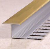 Алюминиевый профиль Т-образный 16 мм Т-16 КЕ Золото 2,7 м Алюминиевый профиль Т-образный 16 мм Т-16 КЕ Золото 2,7 м