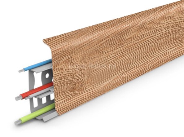 Заказать Пластиковый плинтус напольный 85 мм Идеал Деконика Д-П85 221 дуб янтарный 2,2 м Заказать Пластиковый плинтус напольный 85 мм Идеал Деконика Д-П85 221 дуб янтарный 2,2 м